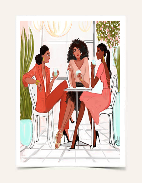 "Sister's Joy" | Art Print