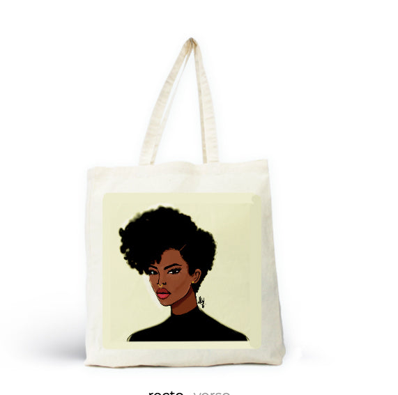 short Hair | Tote Bag
