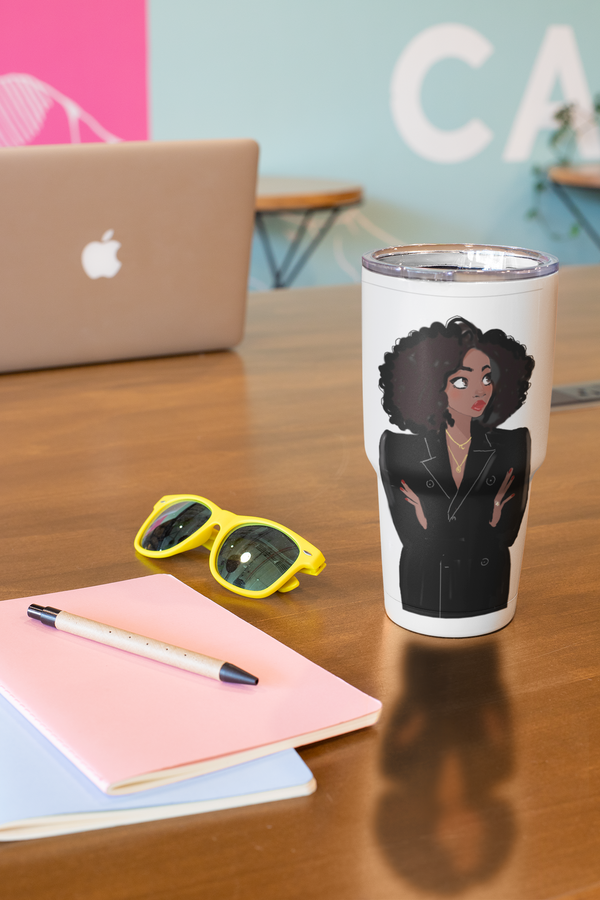 Nicholle Kobi Girl Boss I Travel/Commuter Mug