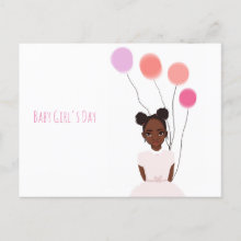 Baby Girl's day | Greeting Card