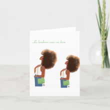 " Encouragement  in French"| Greeting cards