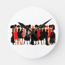 Wall Clock The Shades of Excellence I Nicholle Kobi