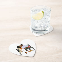 Lovers I Paper Coaster