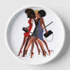 Wall Clock Sisters Friends I Nicholle Kobi