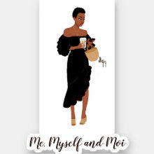 Me myself and Moi I Stickers