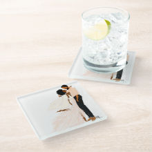 AMOUR  I Stone Glass Coaster