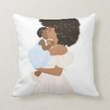 Mama's Love I  Accent Square Pillows