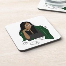 Vert Diamond I  Hard plastic coaster